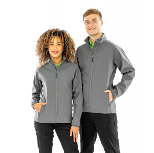 Chaqueta softshell material reciclado mujer