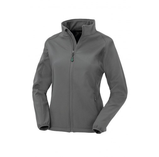 workguard grey Chaqueta softshell material reciclado mujer