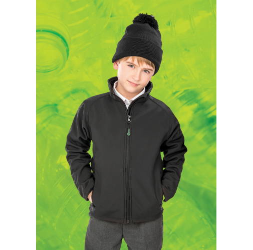 Chaqueta softshell reciclada de 2 capas infantil<br/>