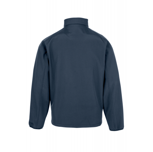 navy Chaqueta softshell material reciclado hombre