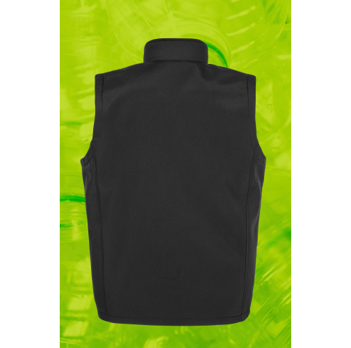 black Chaleco softshell reciclado hombre<br/>