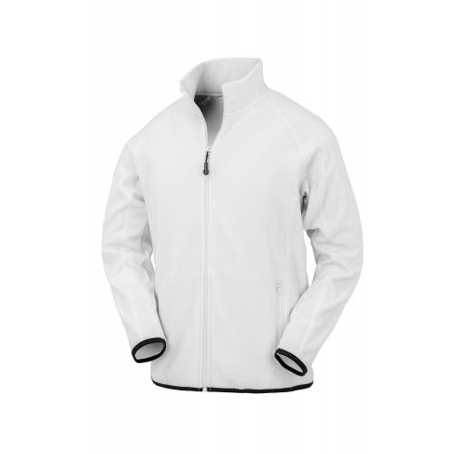 white Chaqueta térmica polar - Material reciclado