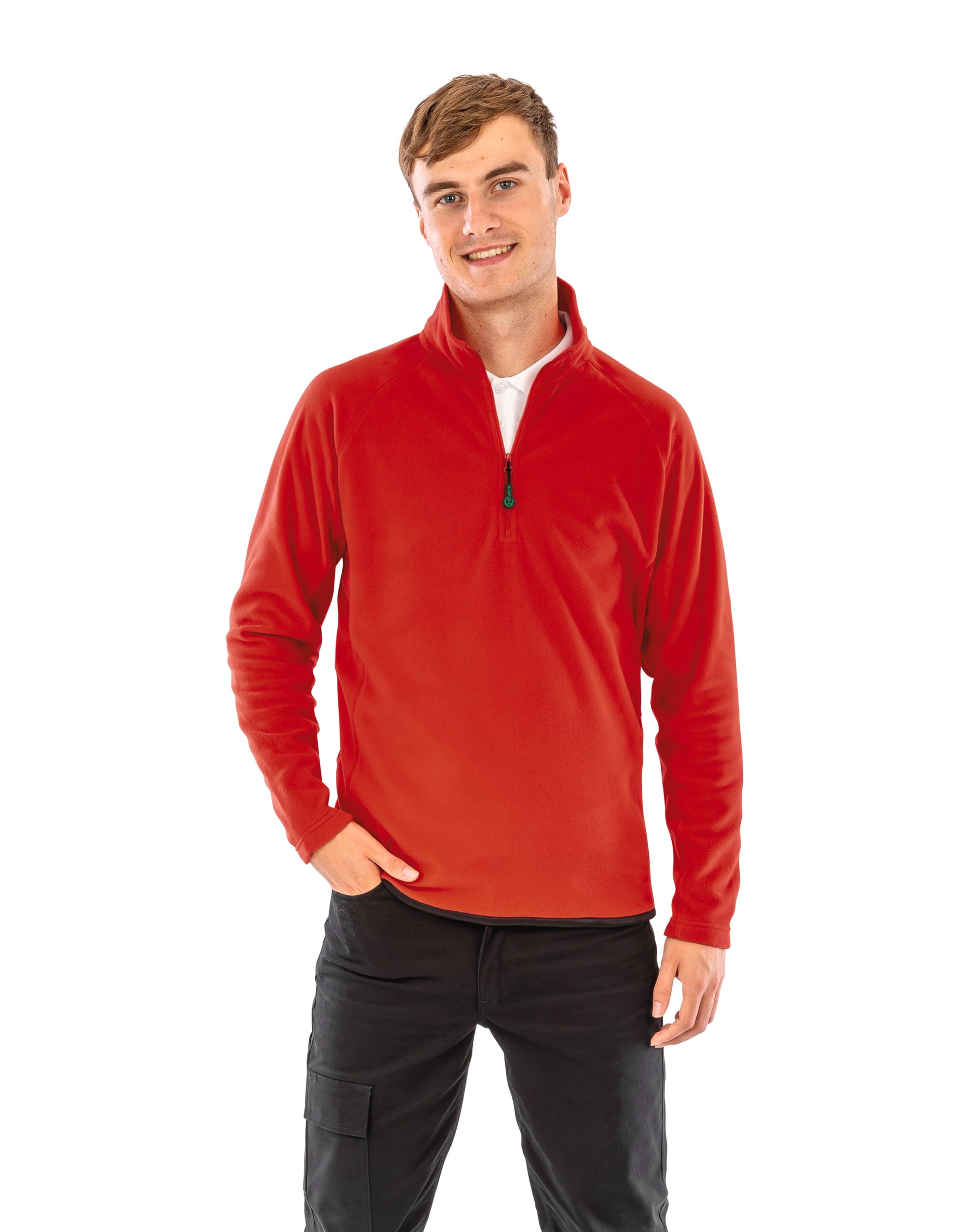 Micropolar 1/4 cremallera - Material reciclado