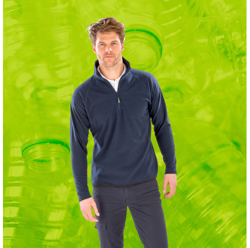 Micropolar 1/4 cremallera - Material reciclado