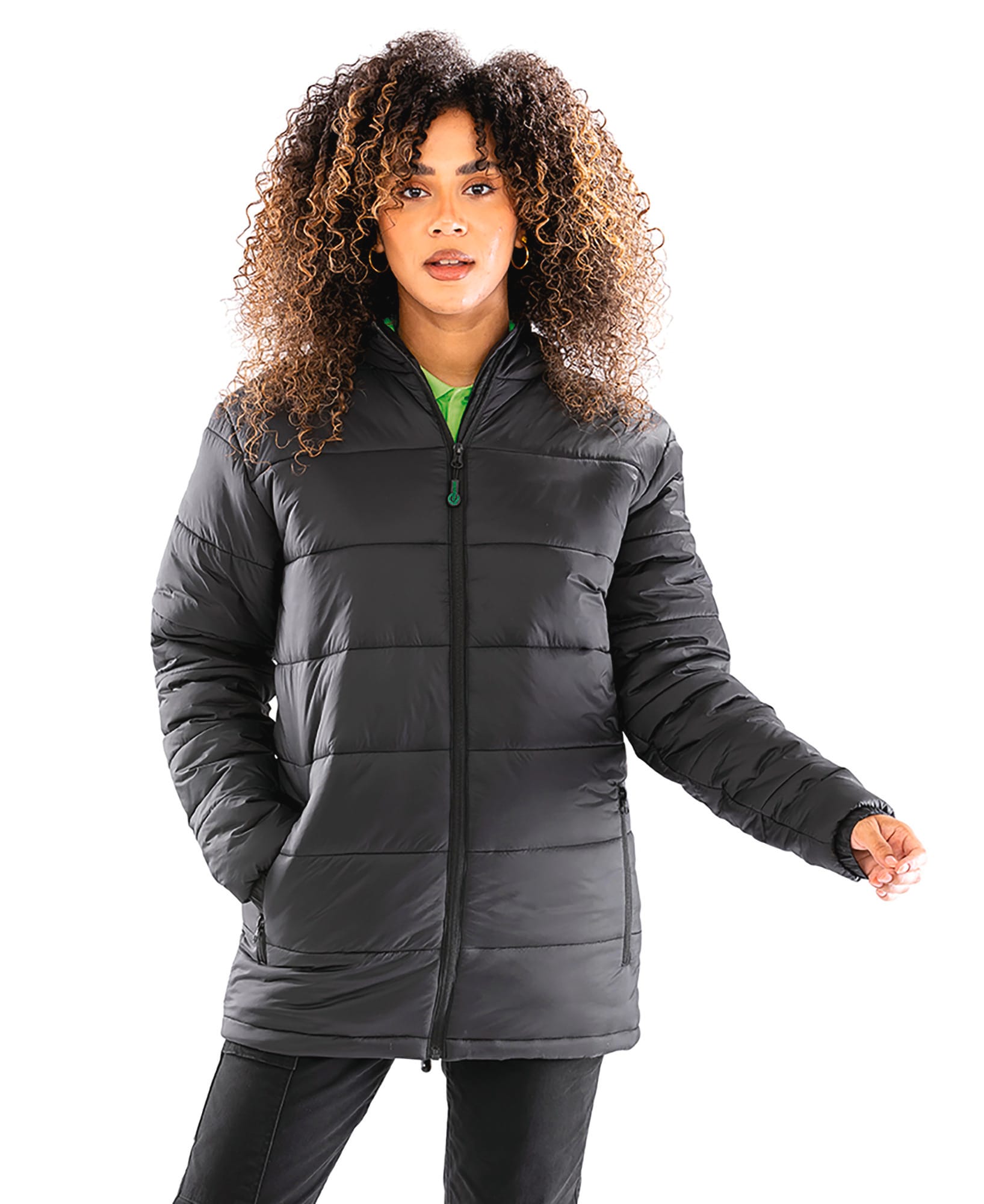 Parka acolchada reciclada