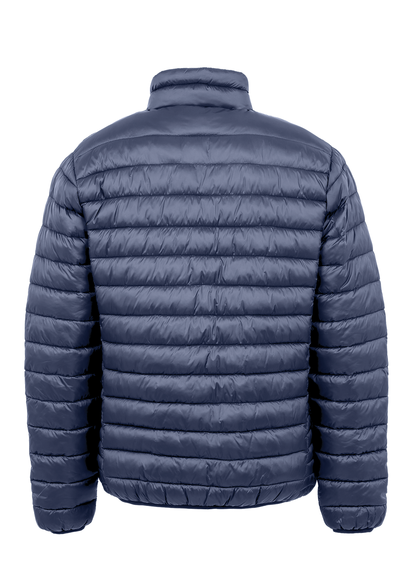 black Chaqueta acolchada reciclada sin capucha