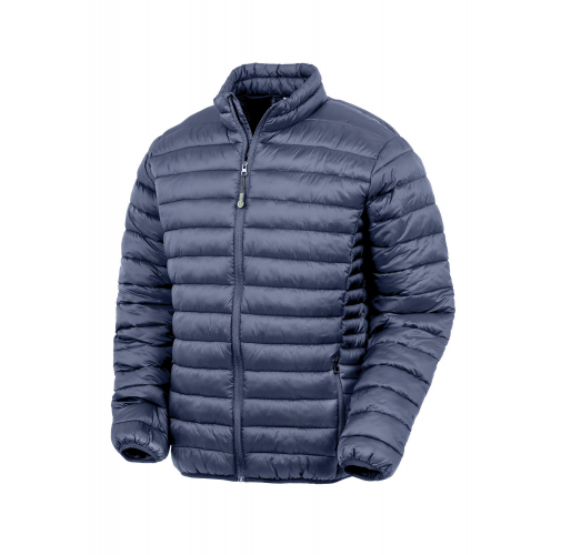 navy Chaqueta acolchada reciclada sin capucha