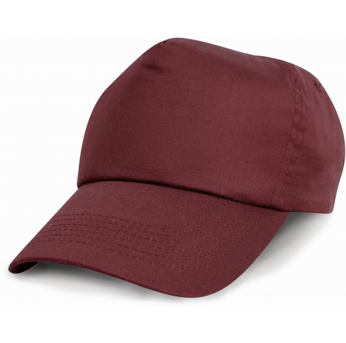 burgundy Gorra algodón