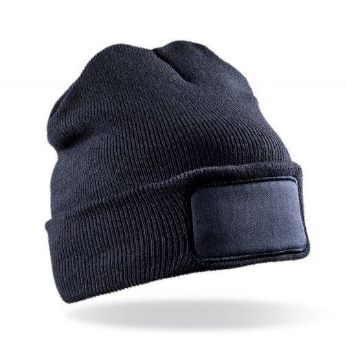 navy Gorro de doble punto Thinsulate™ - para estampar