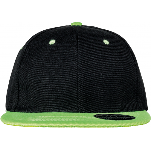 black / lime Gorra bicolor Bronx