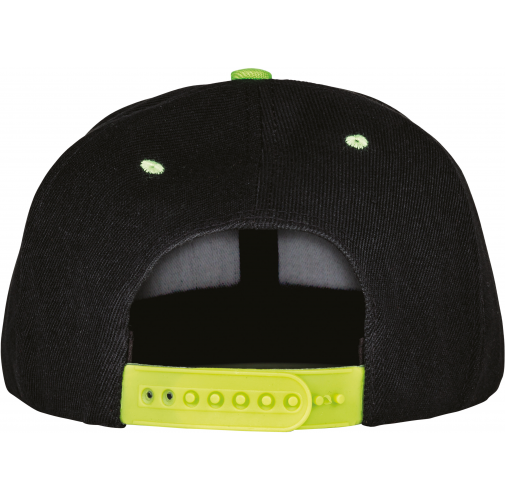 black / lime Gorra bicolor Bronx