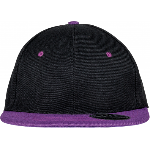 black / purple Gorra bicolor Bronx