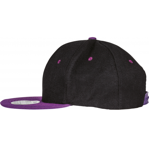 black / purple Gorra bicolor Bronx