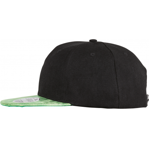 black / green Gorra Bronx Glitter