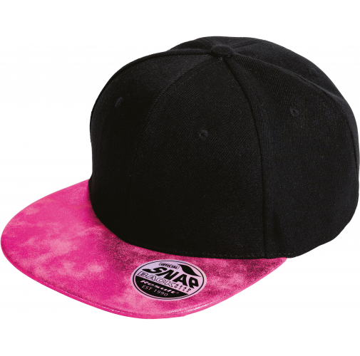 black / pink Gorra Bronx Glitter