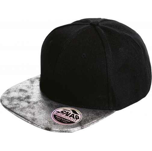 black / silver Gorra Bronx Glitter