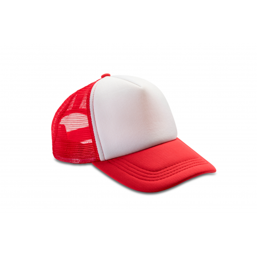 red / white Gorra Trucker Detroit