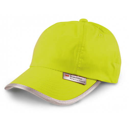 yellow Gorra con bordes reflectantes