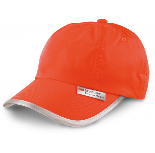 orange Gorra con bordes reflectantes