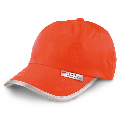 orange Gorra con bordes reflectantes