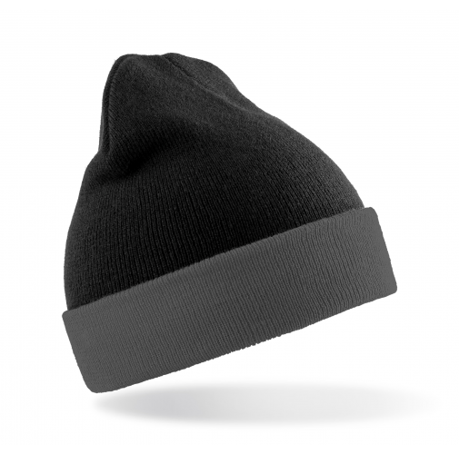 black / grey Gorro clásico - Material reciclado