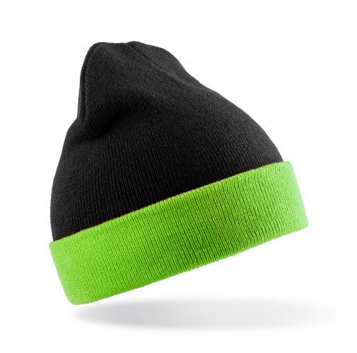 black / lime Gorro clásico - Material reciclado