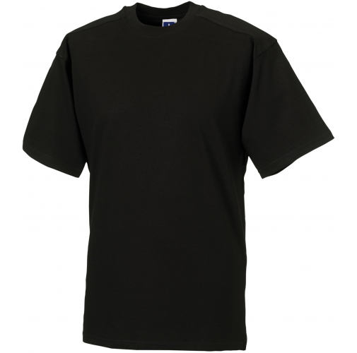 black Camiseta Heavy Duty