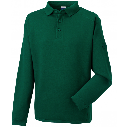 Sudadera Heavy Duty cuello de polo