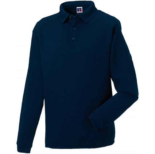 Sudadera Heavy Duty cuello de polo