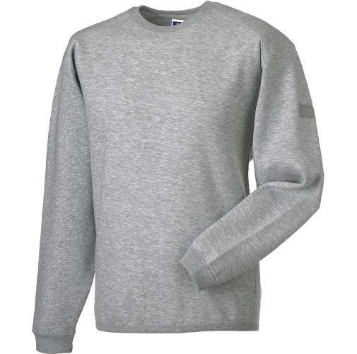 light oxford Sudadera Heavy Duty cuello redondo