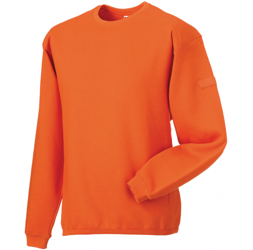 orange Sudadera Heavy Duty cuello redondo