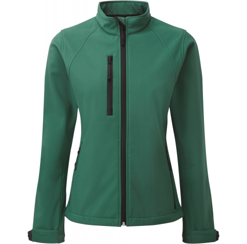 bottle green Chaqueta Softshell mujer