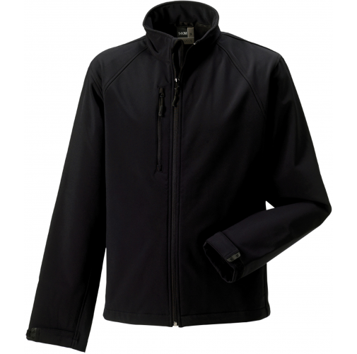 black Chaqueta Softshell hombre