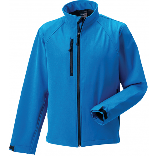 azur blue Chaqueta Softshell hombre