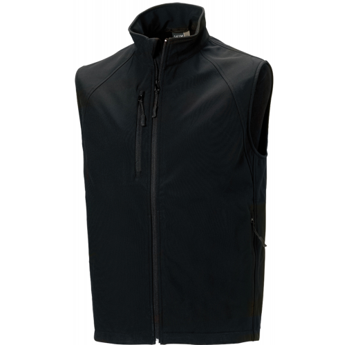 black Chaleco Softshell hombre