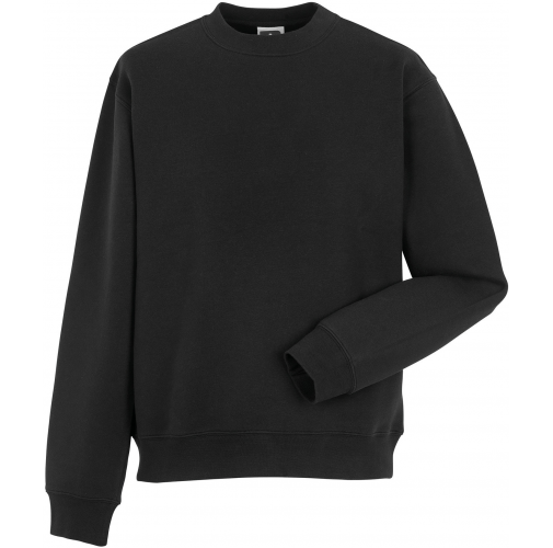 black Sudadera Authentic cuello redondo