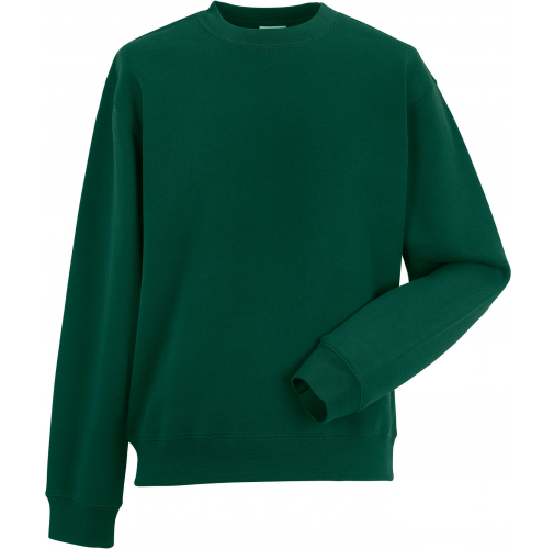 bottle green Sudadera Authentic cuello redondo