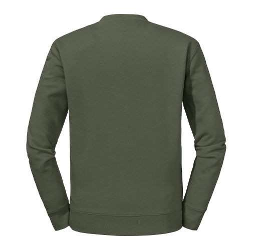 olive Sudadera Authentic cuello redondo