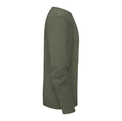 olive Sudadera Authentic cuello redondo