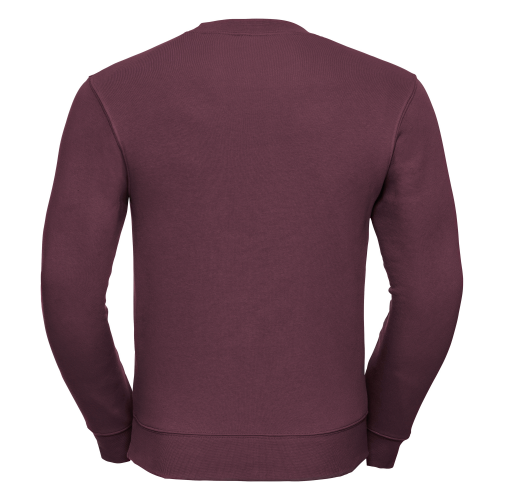 burgundy Sudadera Authentic cuello redondo