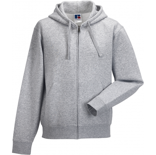 light oxford Sudadera Authentic con cremallera y capucha