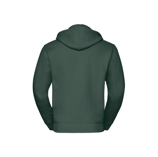 bottle green Sudadera Authentic con cremallera y capucha