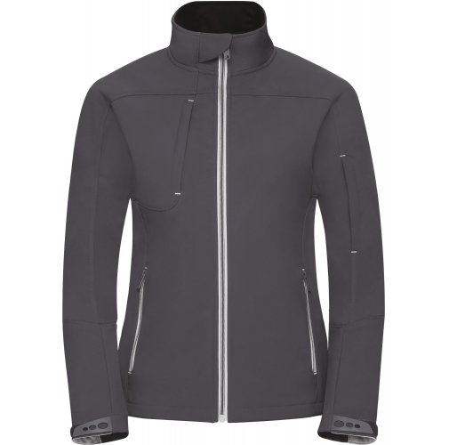 iron grey Chaqueta Softshell Bionic-Finish® mujer