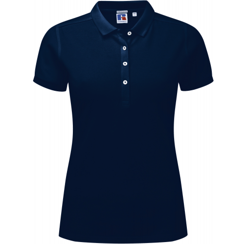 french navy Polo Stretch mujer