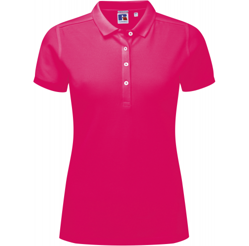 fuchsia Polo Stretch mujer