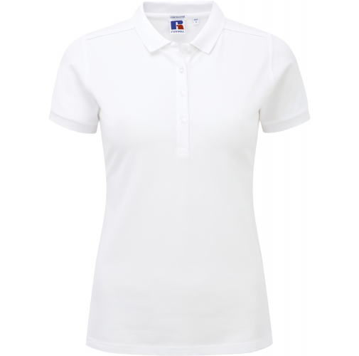 white Polo Stretch mujer