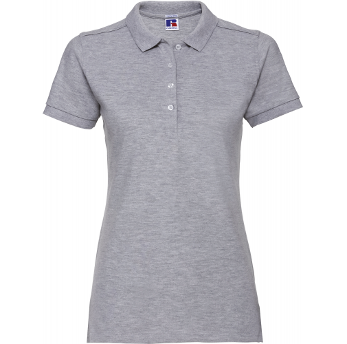 light oxford Polo Stretch mujer