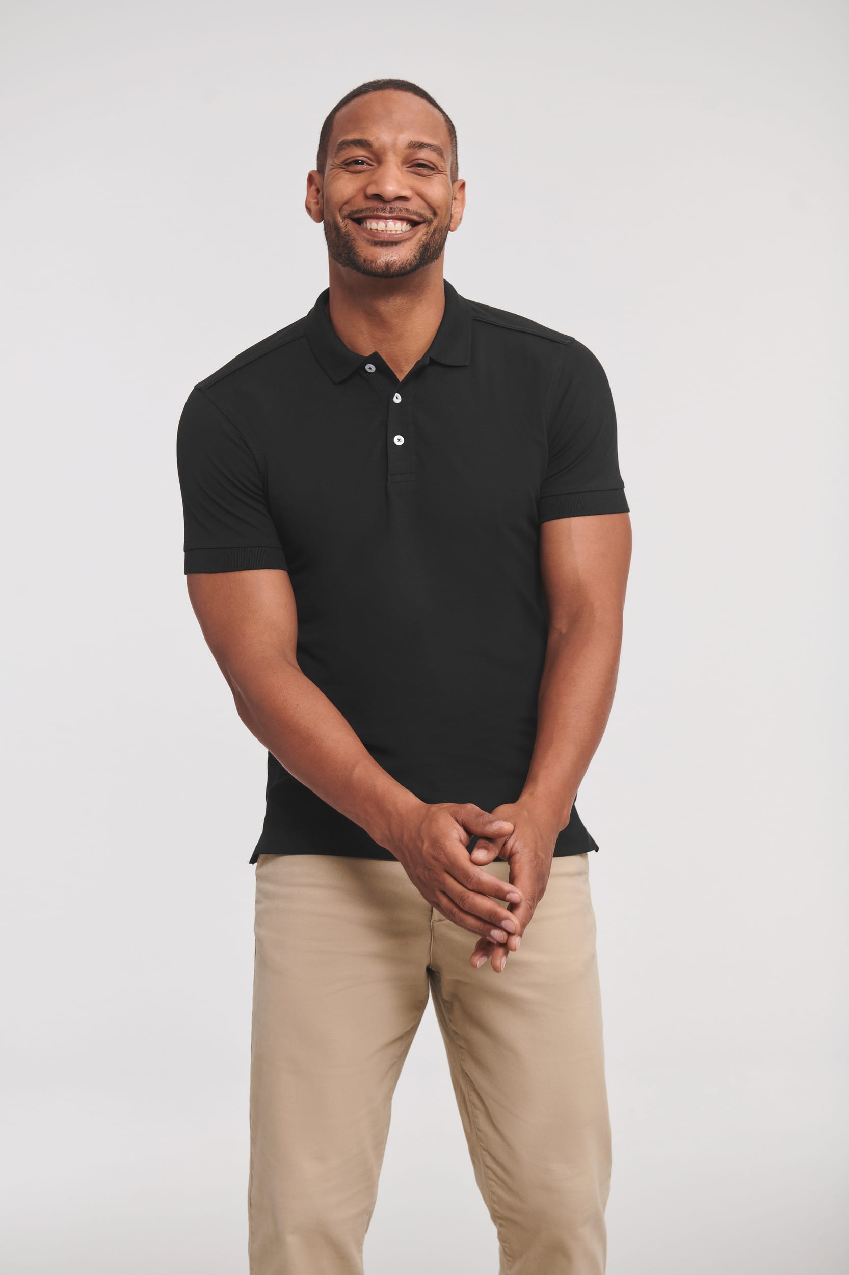 Polo Stretch hombre