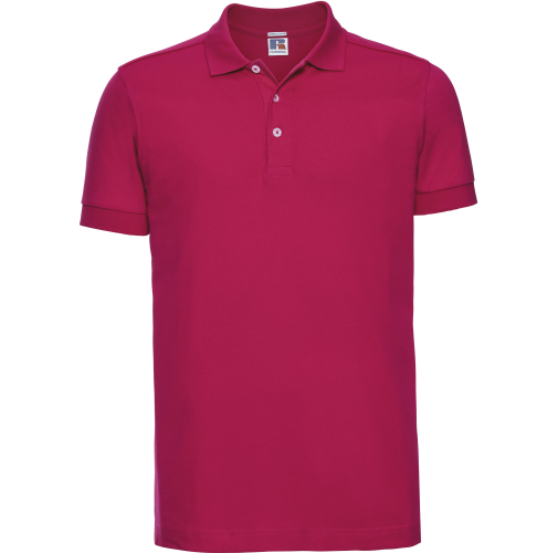 fuchsia Polo Stretch hombre
