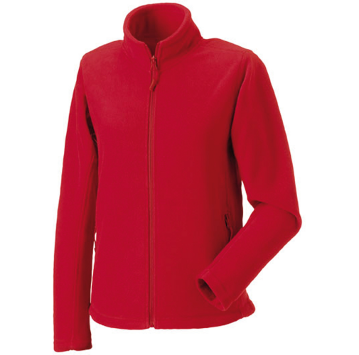 classic red Chaqueta polar mujer